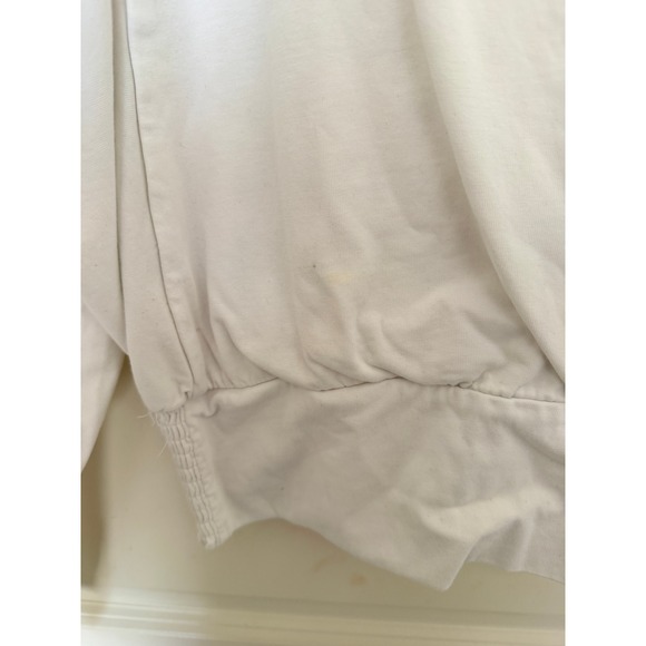 Maeve by Anthropologie Michaela White Long Sleeve Top Size Medium - Picture 4 of 6